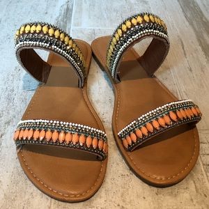 Beaded Sandals
